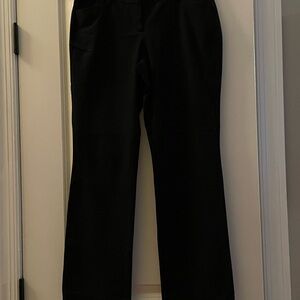 Elegant Black Women's Straight Leg Pants